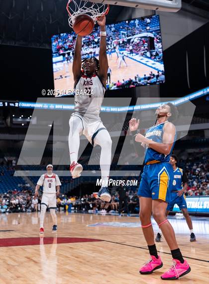 Thumbnail 3 in Dallas Kimball vs. Houston Washington (UIL 4A Basketball Division I Final) photogallery.