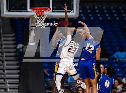 Thumbnail 3 in Dallas Kimball vs. Houston Washington (UIL 4A Basketball Division I Final) photogallery.