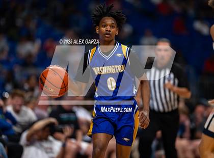 Thumbnail 2 in Dallas Kimball vs. Houston Washington (UIL 4A Basketball Division I Final) photogallery.