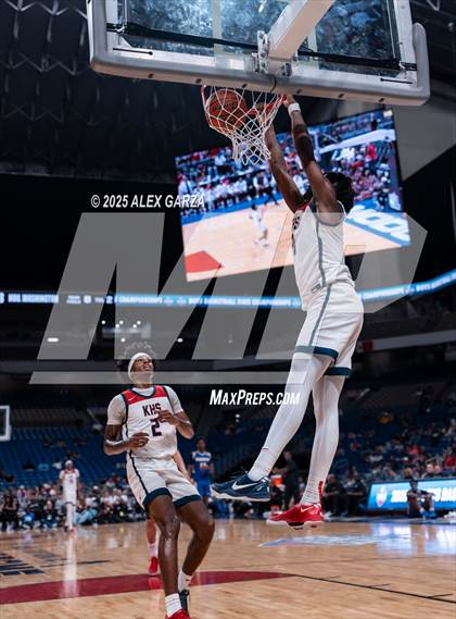 Thumbnail 1 in Dallas Kimball vs. Houston Washington (UIL 4A Basketball Division I Final) photogallery.