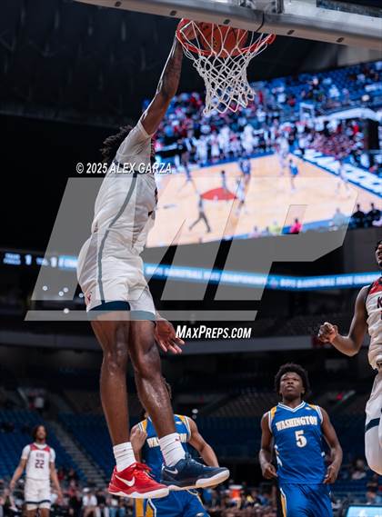 Thumbnail 2 in Dallas Kimball vs. Houston Washington (UIL 4A Basketball Division I Final) photogallery.