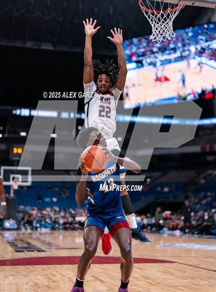 Thumbnail 1 in Dallas Kimball vs. Houston Washington (UIL 4A Basketball Division I Final) photogallery.