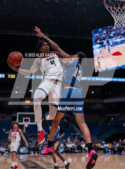 Thumbnail 3 in Dallas Kimball vs. Houston Washington (UIL 4A Basketball Division I Final) photogallery.