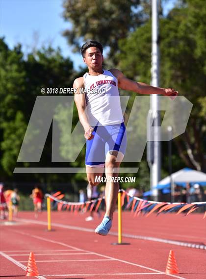 Thumbnail 2 in CCS Top 8 Los Gatos (Boys Long Jump) photogallery.