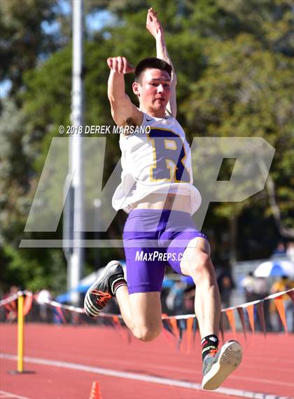Thumbnail 2 in CCS Top 8 Los Gatos (Boys Long Jump) photogallery.
