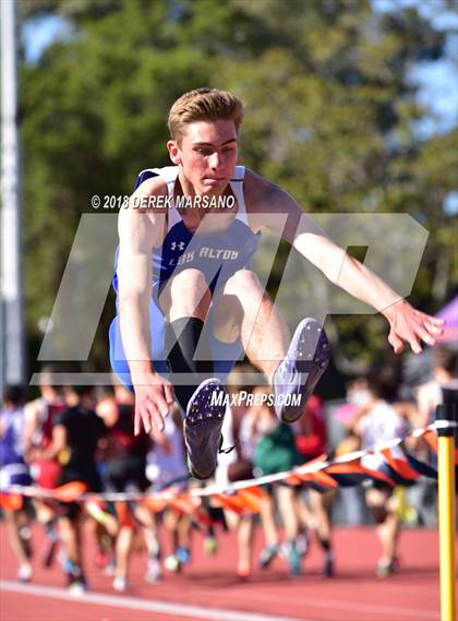 Thumbnail 3 in CCS Top 8 Los Gatos (Boys Long Jump) photogallery.