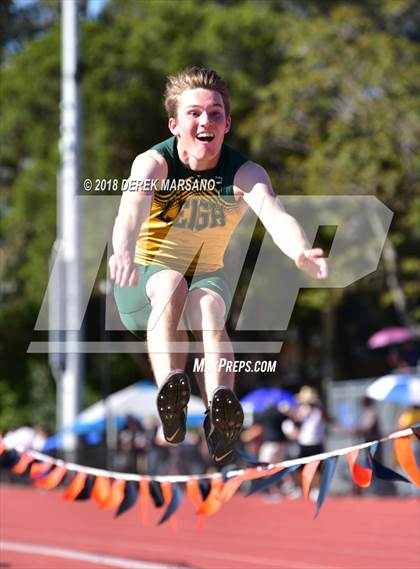 Thumbnail 2 in CCS Top 8 Los Gatos (Boys Long Jump) photogallery.