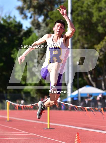 Thumbnail 2 in CCS Top 8 Los Gatos (Boys Long Jump) photogallery.