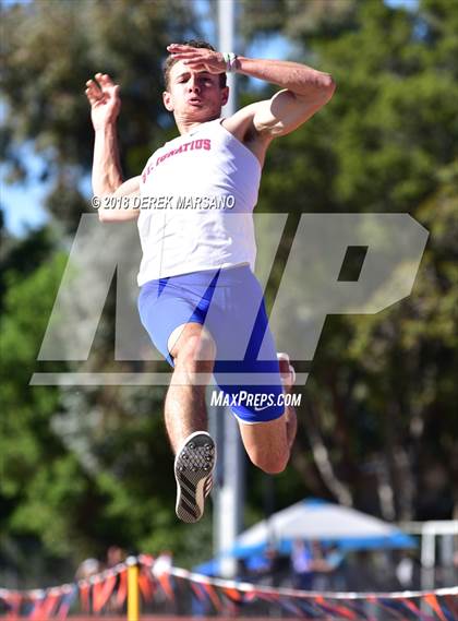 Thumbnail 2 in CCS Top 8 Los Gatos (Boys Long Jump) photogallery.