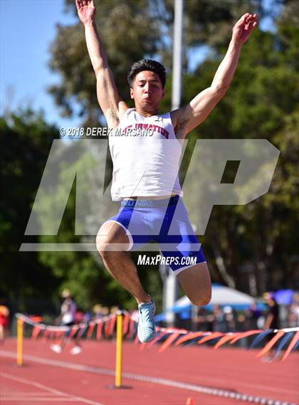 Thumbnail 1 in CCS Top 8 Los Gatos (Boys Long Jump) photogallery.