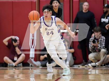 Thumbnail 2 in Desert Mountain vs. Notre Dame Prep (Hoophall West Invitational) photogallery.