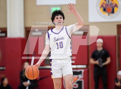 Thumbnail 1 in Desert Mountain vs. Notre Dame Prep (Hoophall West Invitational) photogallery.
