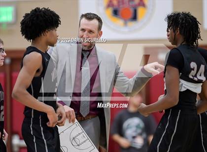 Thumbnail 1 in Desert Mountain vs. Notre Dame Prep (Hoophall West Invitational) photogallery.