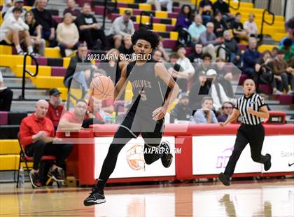 Thumbnail 1 in Desert Mountain vs. Notre Dame Prep (Hoophall West Invitational) photogallery.