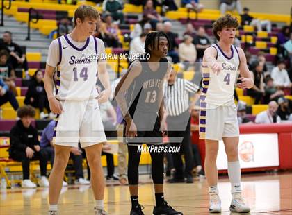 Thumbnail 3 in Desert Mountain vs. Notre Dame Prep (Hoophall West Invitational) photogallery.