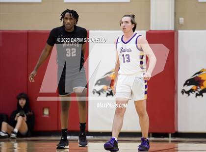 Thumbnail 2 in Desert Mountain vs. Notre Dame Prep (Hoophall West Invitational) photogallery.