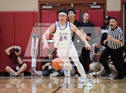 Thumbnail 3 in Desert Mountain vs. Notre Dame Prep (Hoophall West Invitational) photogallery.