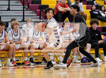 Thumbnail 2 in Desert Mountain vs. Notre Dame Prep (Hoophall West Invitational) photogallery.