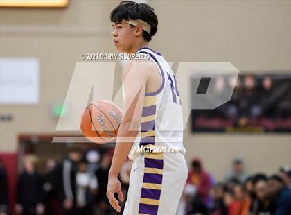 Thumbnail 2 in Desert Mountain vs. Notre Dame Prep (Hoophall West Invitational) photogallery.