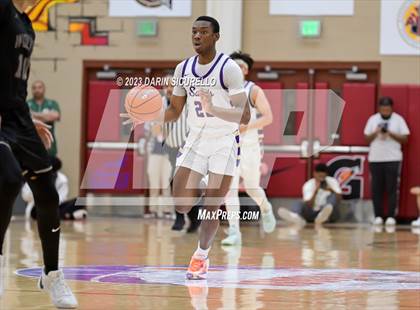 Thumbnail 2 in Desert Mountain vs. Notre Dame Prep (Hoophall West Invitational) photogallery.