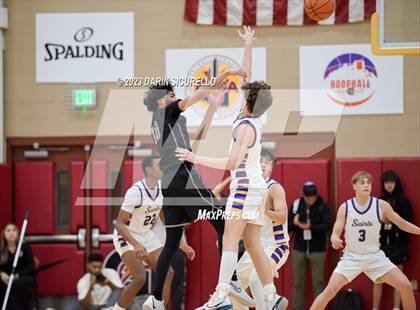 Thumbnail 3 in Desert Mountain vs. Notre Dame Prep (Hoophall West Invitational) photogallery.