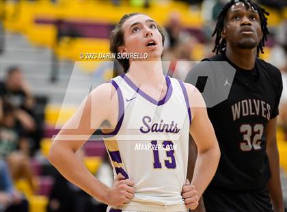 Thumbnail 2 in Desert Mountain vs. Notre Dame Prep (Hoophall West Invitational) photogallery.
