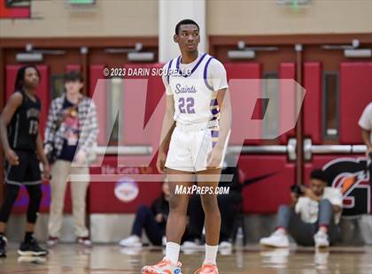 Thumbnail 2 in Desert Mountain vs. Notre Dame Prep (Hoophall West Invitational) photogallery.
