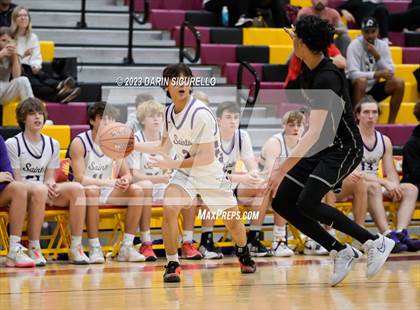 Thumbnail 3 in Desert Mountain vs. Notre Dame Prep (Hoophall West Invitational) photogallery.