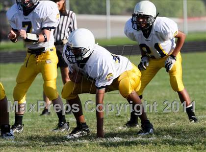 Thumbnail 3 in Stony Point Freshmen Gold @ Round Rock Westwood Freshmen White (9/23/2010) photogallery.