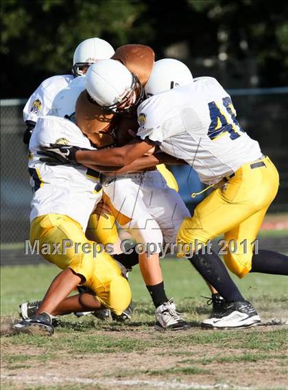 Thumbnail 2 in Stony Point Freshmen Gold @ Round Rock Westwood Freshmen White (9/23/2010) photogallery.