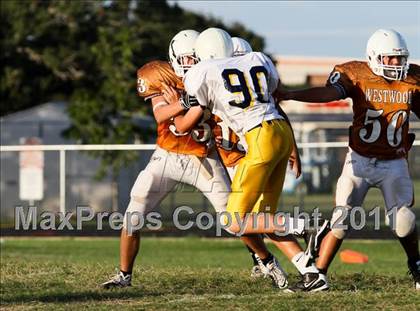 Thumbnail 3 in Stony Point Freshmen Gold @ Round Rock Westwood Freshmen White (9/23/2010) photogallery.