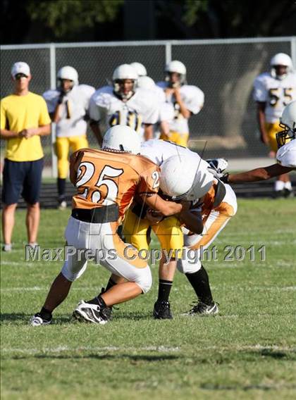 Thumbnail 1 in Stony Point Freshmen Gold @ Round Rock Westwood Freshmen White (9/23/2010) photogallery.