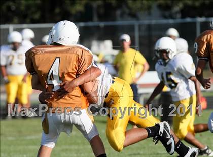 Thumbnail 3 in Stony Point Freshmen Gold @ Round Rock Westwood Freshmen White (9/23/2010) photogallery.