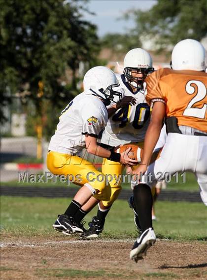 Thumbnail 2 in Stony Point Freshmen Gold @ Round Rock Westwood Freshmen White (9/23/2010) photogallery.