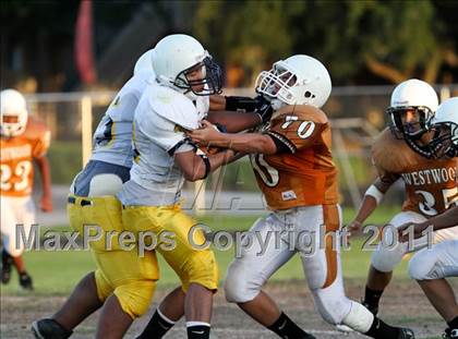 Thumbnail 2 in Stony Point Freshmen Gold @ Round Rock Westwood Freshmen White (9/23/2010) photogallery.