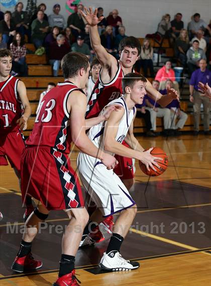 Thumbnail 3 in Bucktail vs. Coudersport (Coudersport Holiday Tournament) photogallery.