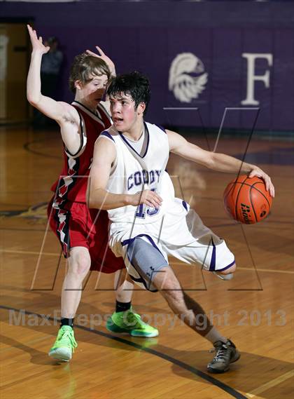 Thumbnail 2 in Bucktail vs. Coudersport (Coudersport Holiday Tournament) photogallery.