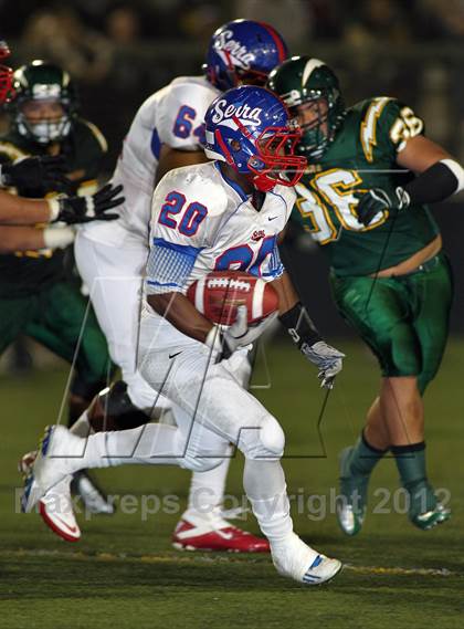 Thumbnail 3 in Serra vs Edison (CIF SoCal Regional D2 Final) photogallery.