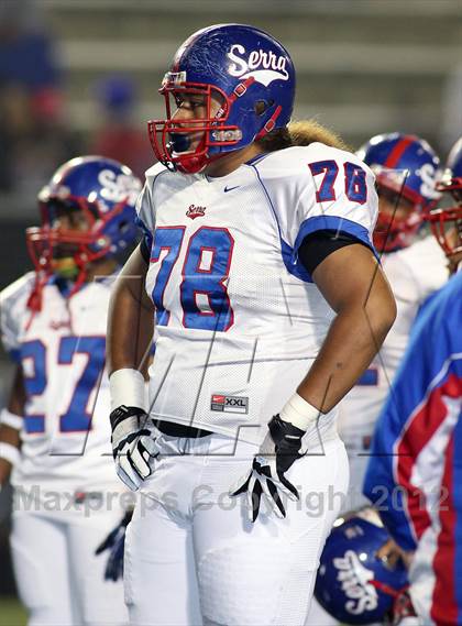 Thumbnail 2 in Serra vs Edison (CIF SoCal Regional D2 Final) photogallery.