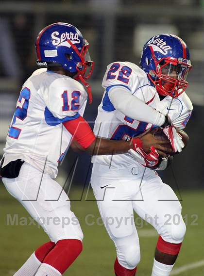 Thumbnail 1 in Serra vs Edison (CIF SoCal Regional D2 Final) photogallery.