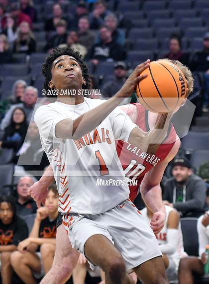 Thumbnail 2 in Calaveras vs. Marysville (CIF SJS D4 Final) photogallery.