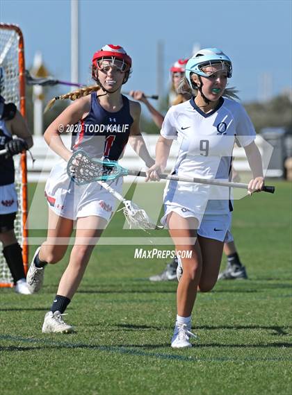 Thumbnail 3 in Out-of-Door Academy vs Manatee (Pre-season Showcase) photogallery.