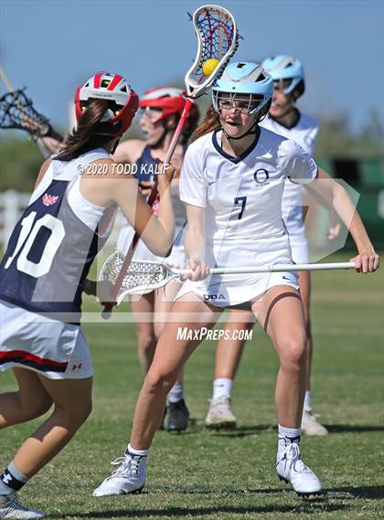 Thumbnail 2 in Out-of-Door Academy vs Manatee (Pre-season Showcase) photogallery.