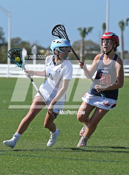 Thumbnail 1 in Out-of-Door Academy vs Manatee (Pre-season Showcase) photogallery.