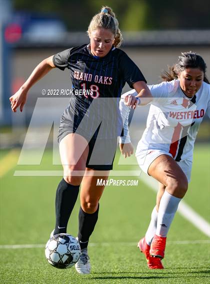 Thumbnail 3 in Grand Oaks vs Westfield (UIL 6A Bi-District Area Playoff) photogallery.