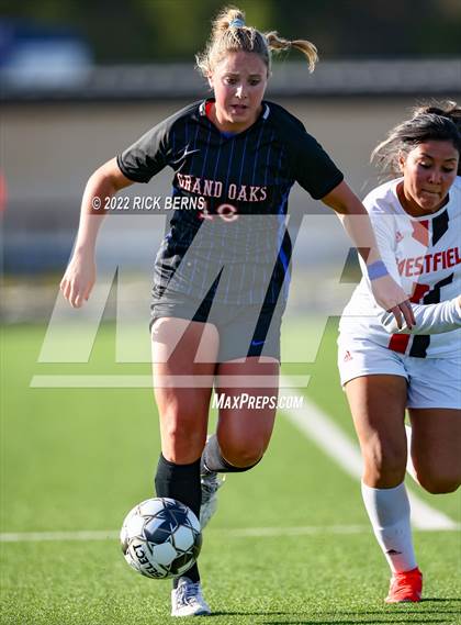 Thumbnail 2 in Grand Oaks vs Westfield (UIL 6A Bi-District Area Playoff) photogallery.