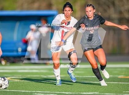 Thumbnail 1 in Grand Oaks vs Westfield (UIL 6A Bi-District Area Playoff) photogallery.