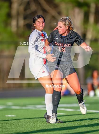 Thumbnail 1 in Grand Oaks vs Westfield (UIL 6A Bi-District Area Playoff) photogallery.