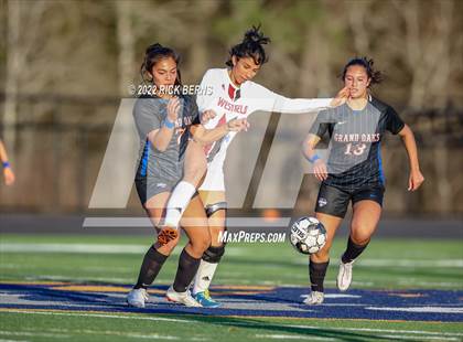 Thumbnail 3 in Grand Oaks vs Westfield (UIL 6A Bi-District Area Playoff) photogallery.