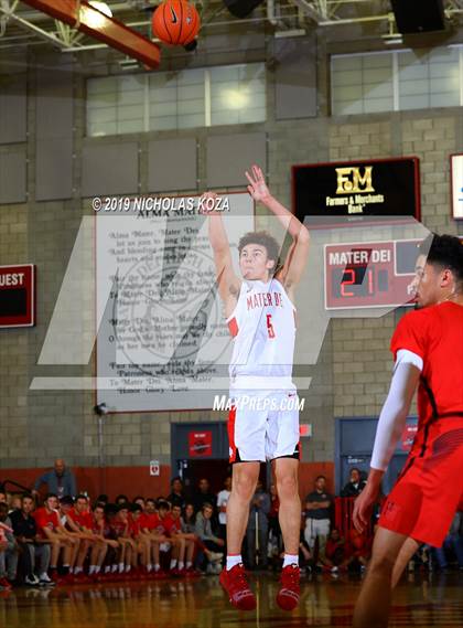 Thumbnail 3 in Harvard-Westlake vs. Mater Dei (Nike Extravaganza) photogallery.
